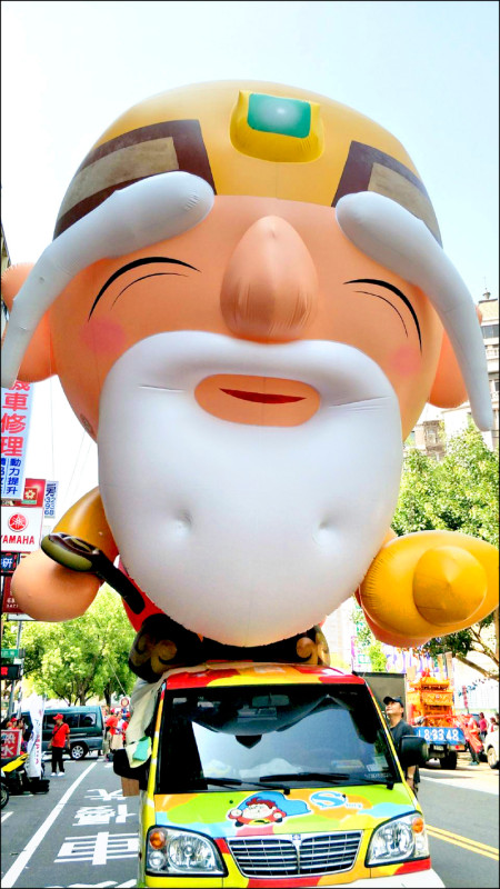 桃園土地公藝術節9/7登場 200神尊踩街-自由時報