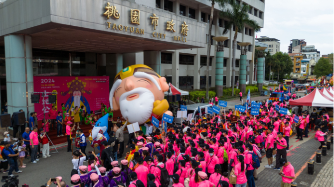 桃園土地公民俗藝術節熱鬧登場 張善政盼將文化推向國際-桃園電子報