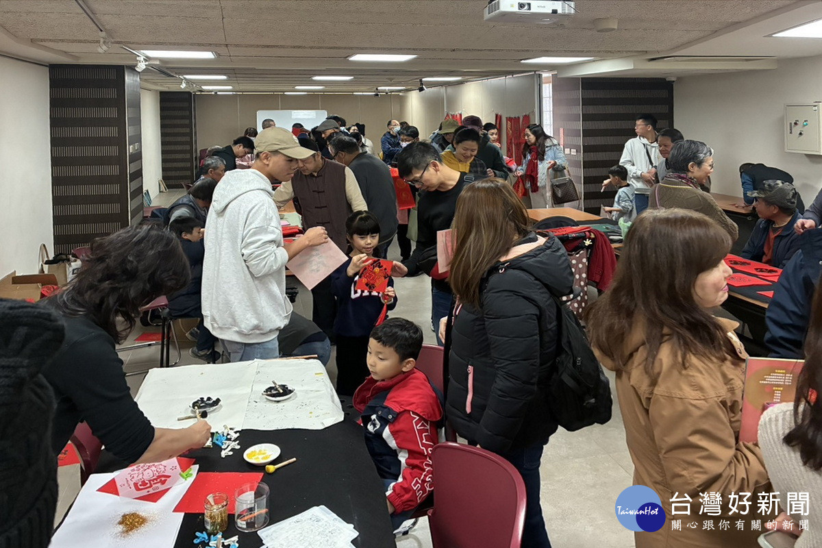 名家揮毫結合公用頻道　桃園迎春活動讓傳統文化「被看見」-台灣好新聞