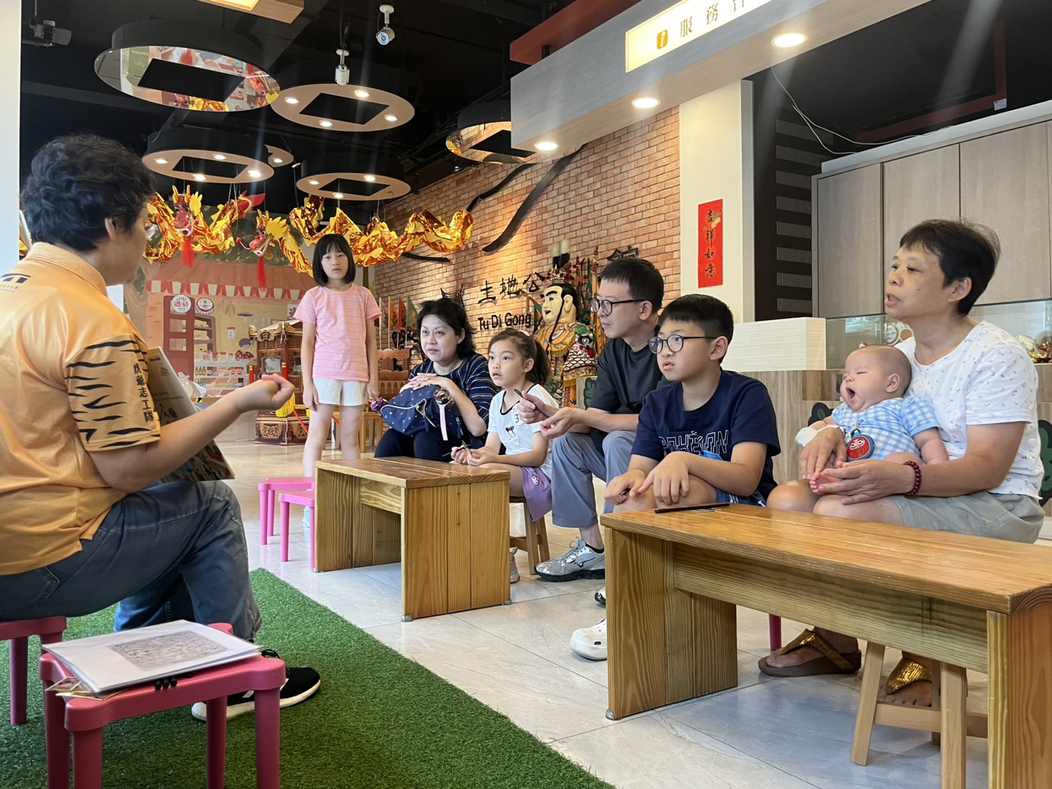 桃園土地公文化館繪本月結合台味工作坊 感受傳統工藝迷人魅力-桃園電子報
